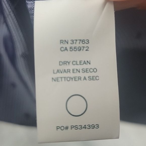 Men's Size Large Wrinkle Resistant Perry Ellis Suit Vest - Picture 6 of 6